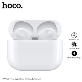 Tai Nghe Bluetooth Hoco EW43 TWS 5.3 – Nghe Nhạc 7H, Có Mic Đàm Thoại, Âm Thanh Stereo Sống Động