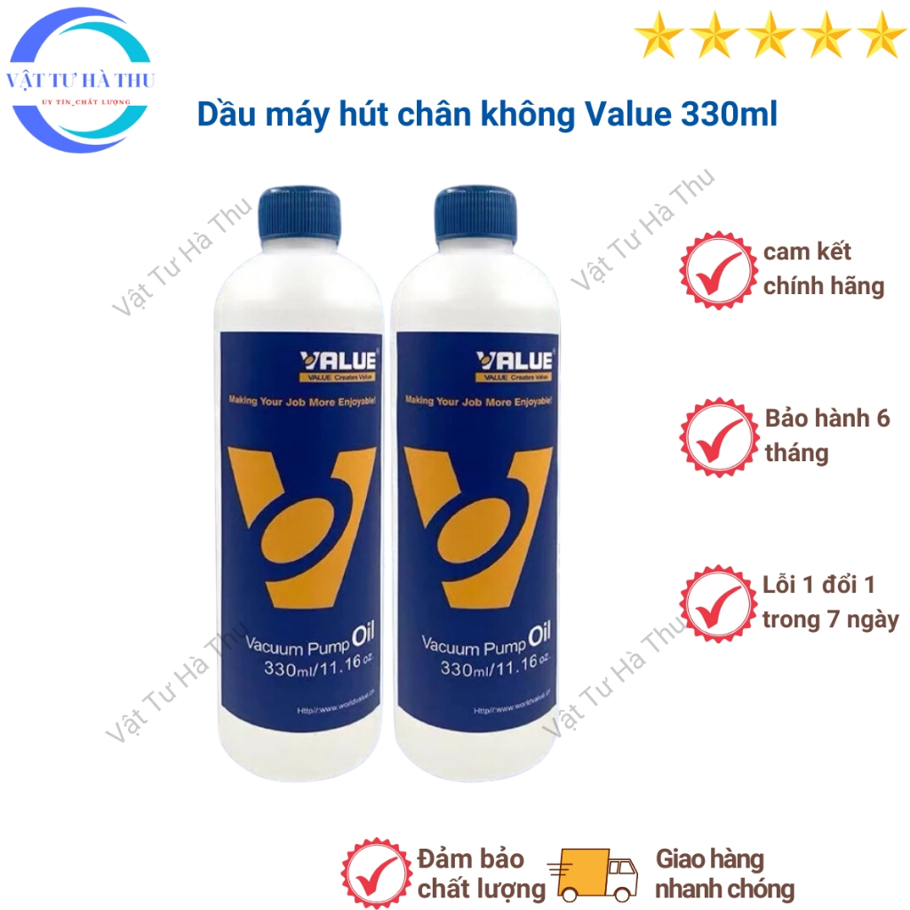 Dầu máy hút chân không Value 330ml chính hãng - Nhớt máy hút chân không Value cao cấp