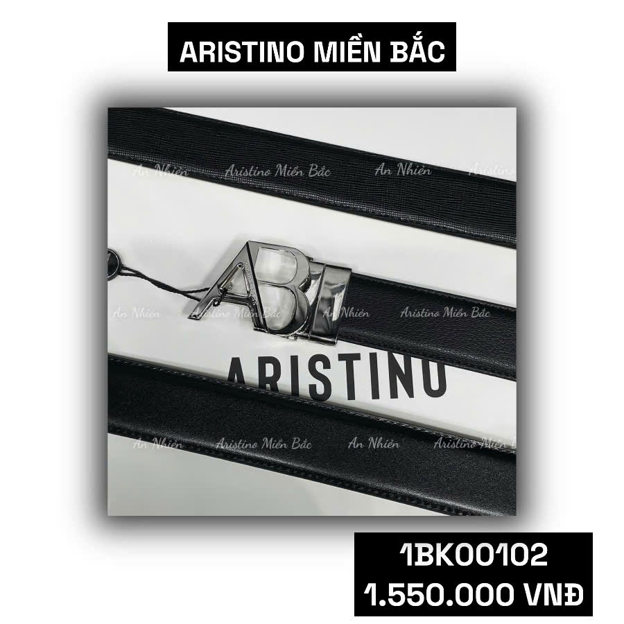 Thắt lưng Aristino BS chất liệu Metal mặt AB thời trang 1BK00102