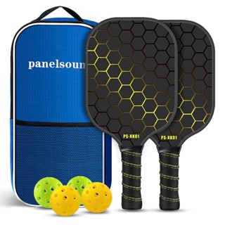 Bộ vợt pickleball bộ 2 vợt kèm túi và 4 bóng cao cấp cho nam nữ