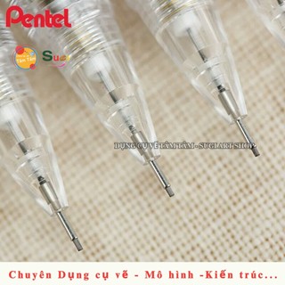 [ Tâm Tâm ] Chì bấm pentel 0.5mm PD105, Techniclick Mechanical Pencil 0.5mm