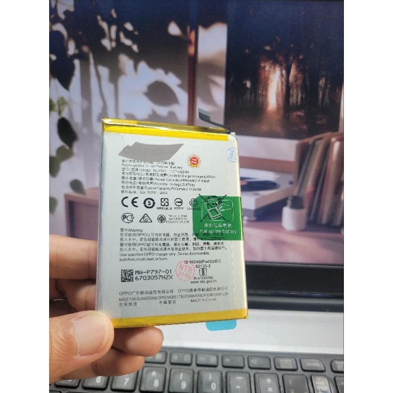 PIN OPPO A52 / A72 / A92 / BLP781