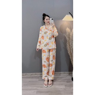 (Đủ size 45-75kg)Bộ đồ bầu và sau sinh chất lanh lụa siêu mát