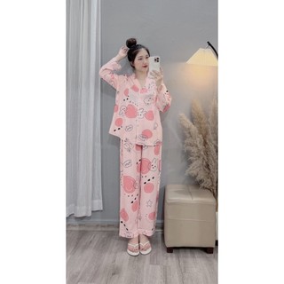 (Đủ size 45-75kg)Bộ đồ bầu và sau sinh chất lanh lụa siêu mát