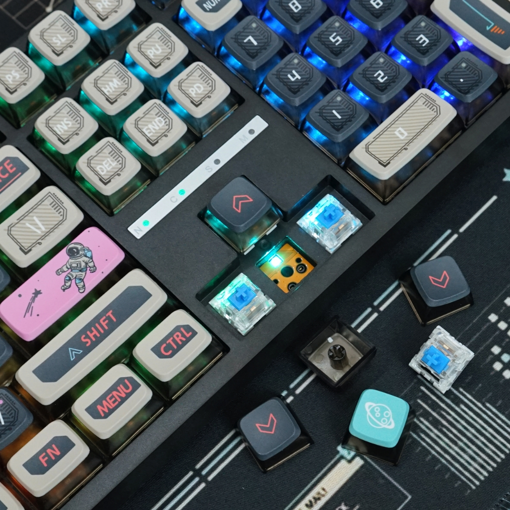 BÀN PHÍM CƠ READSON H108 3 MODE LED RGB KEYCAPS 20 CHỦ ĐỀ KHÁC NHAU | BigBuy360 - bigbuy360.vn