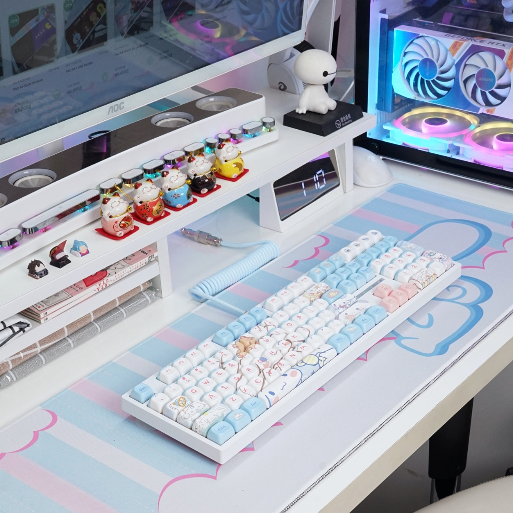 BÀN PHÍM CƠ READSON H108 3 MODE LED RGB KEYCAPS 20 CHỦ ĐỀ KHÁC NHAU | BigBuy360 - bigbuy360.vn