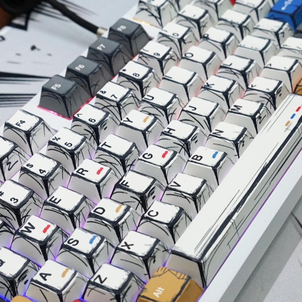 BÀN PHÍM CƠ READSON H108 3 MODE LED RGB KEYCAPS 20 CHỦ ĐỀ KHÁC NHAU | BigBuy360 - bigbuy360.vn