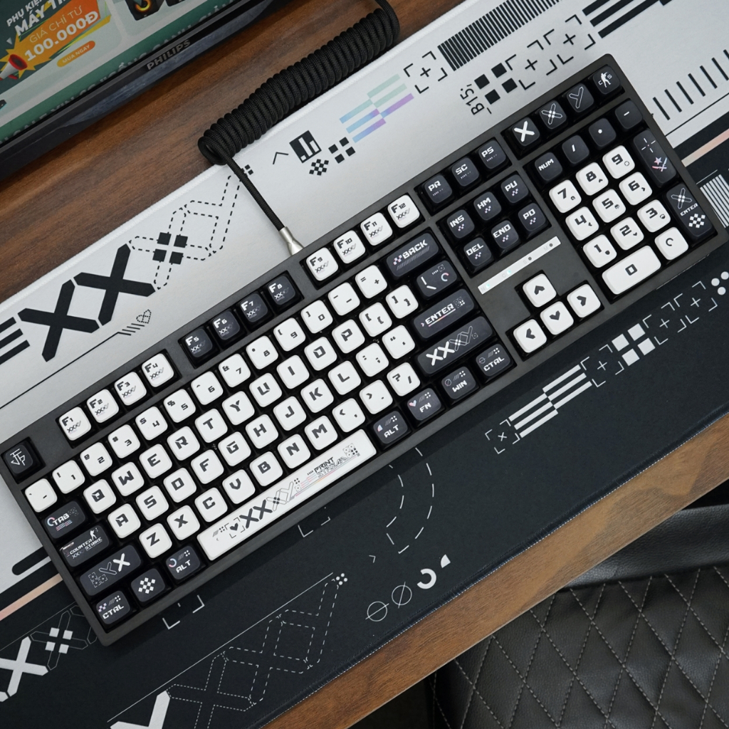 BÀN PHÍM CƠ READSON H108 3 MODE LED RGB KEYCAPS 20 CHỦ ĐỀ KHÁC NHAU | BigBuy360 - bigbuy360.vn