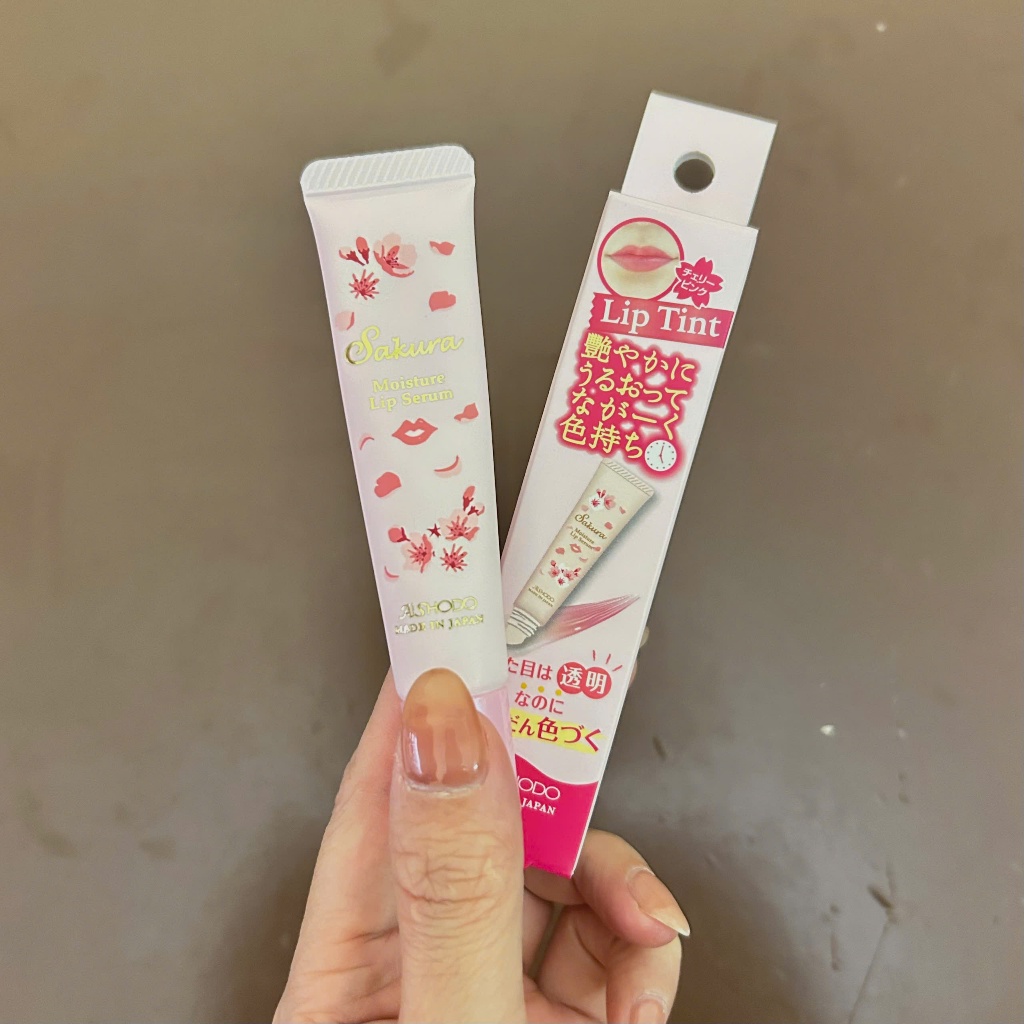 Son dưỡng làm hồng môi Sakura Aishodo Nhật Bản