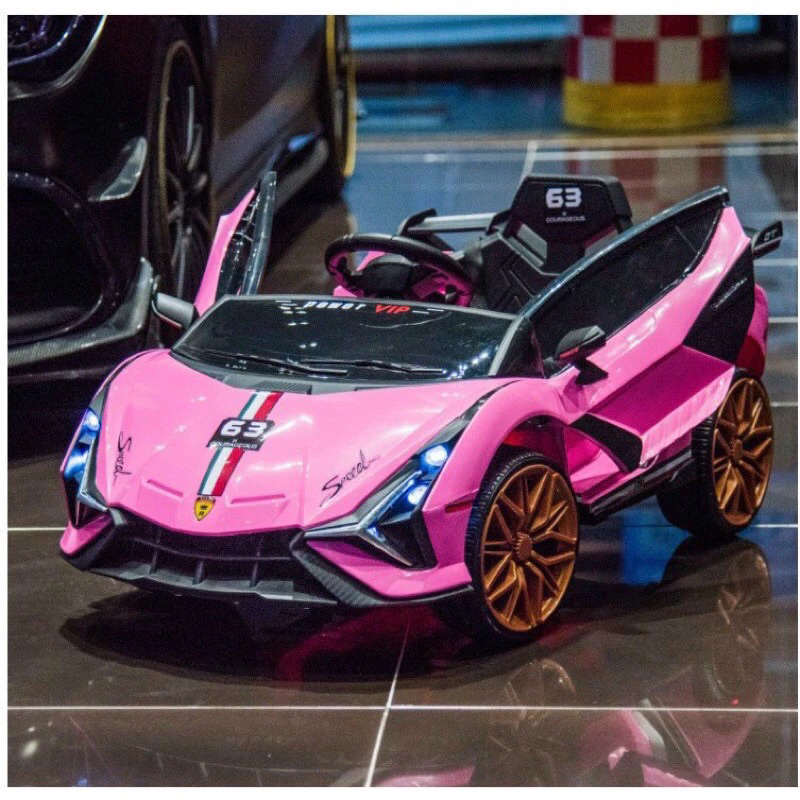 Ô tô điện trẻ em Hello Kitty dễ thương cho bé gái