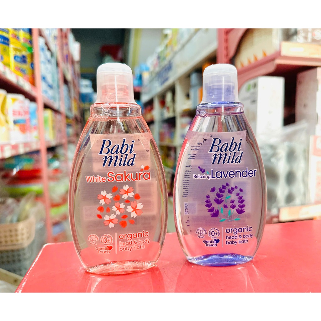 SỮA TẮM GỘI BABI MILD 180ML ĐỦ HƯƠNG