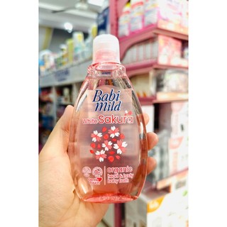 SỮA TẮM GỘI BABI MILD 180ML ĐỦ HƯƠNG