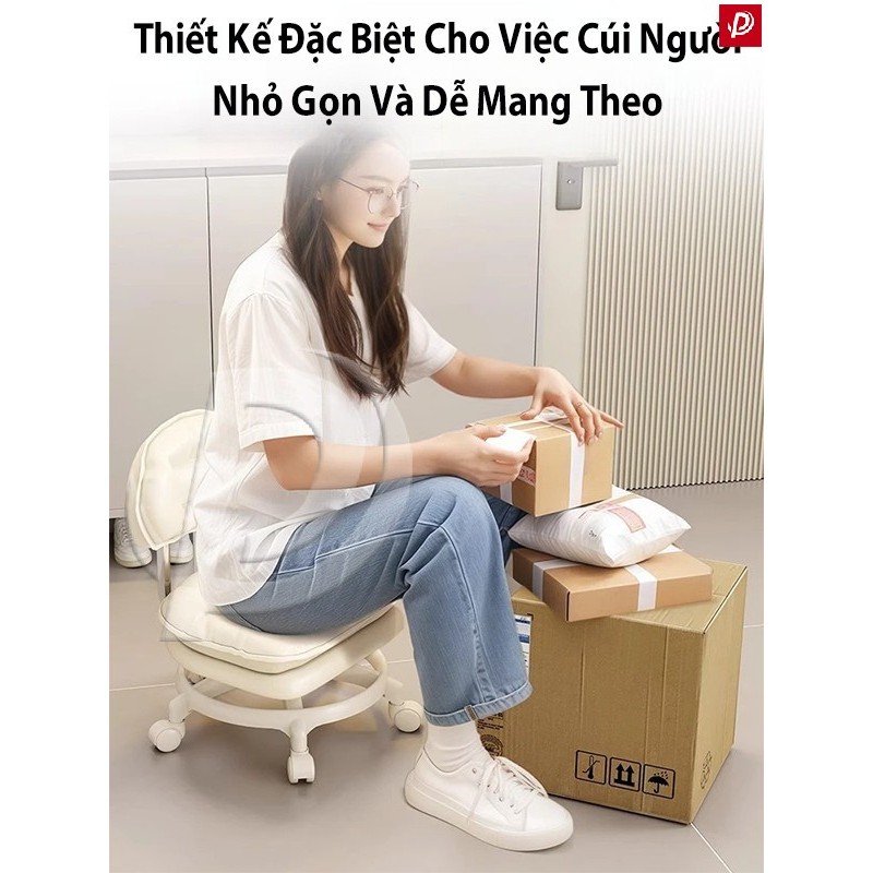 Ghế Xoay 360 Độ Da PU Chống Thấm Kiểu Dáng Hiện Đại Di Động Dễ Dàng Phù Hợp Mọi Không Gian | BigBuy360 - bigbuy360.vn