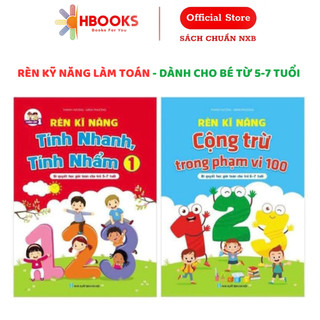 Sách - Combo 2 Cuốn Rèn Kĩ Năng Tính Nhanh Tính Nhẩm 1 + Rèn Kĩ Năng Cộng Trừ Trong Phạm Vi 100 (2 Cuốn)