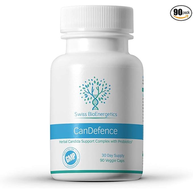 Viên Uống Chống Nấm, Hỗ Trợ Tiêu Hóa Và Tăng Lợi Khuẩn Swiss BioEnergetics CanDefence 90 viên