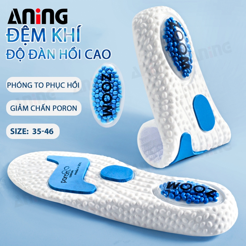 Lót giày cao cấp VISIBLE - AIR Chính Hãng air force Thoáng Khí giảm đau gót chân Êm Chân mát xa cho 