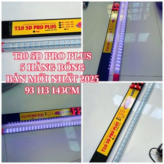 Đèn Led T10 5D Pro Plus 5 Hàng Bóng Công Suất Mạnh Hơn Mẫu Mới 2025 Giành Cho Bể Cá