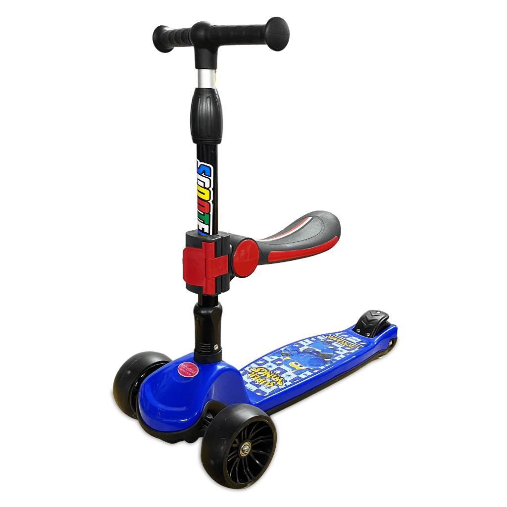 Xe scooter cho bé Babyfast Babyhop 3 bánh kèm miếng ghép hình 12 mảnh ghép áp dụng bé từ 7 tháng bán