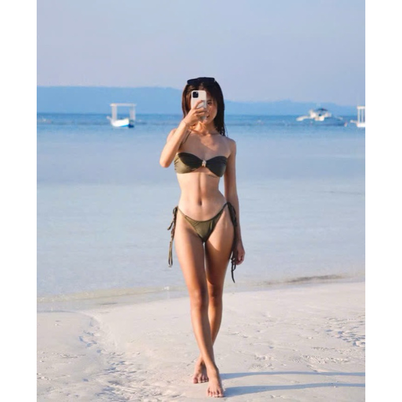 Bikini 2 mảnh khoen cao cấp. Hàng thiết kế khoen vàng ( sẵn Hàng - hoả tốc) | BigBuy360 - bigbuy360.vn