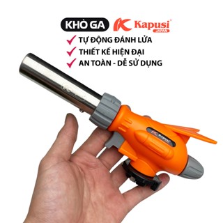 Đèn khò gas hình cánh én hãng Kapusi JAPAN, khò ga tự động đánh lửa, khò lửa bình gas đa năng, an toàn, đầu khò gas mini
