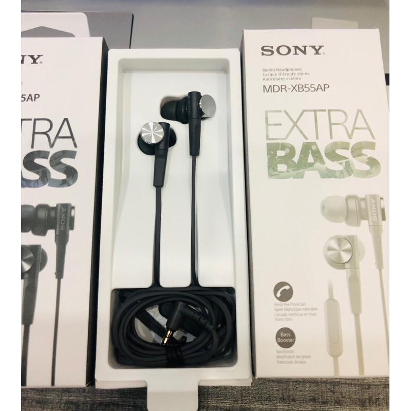[HỎA TỐC] Tai nghe Sony MDR-XB55AP Có Dây Extra Bass Hàng Mới Fullbox | BigBuy360 - bigbuy360.vn