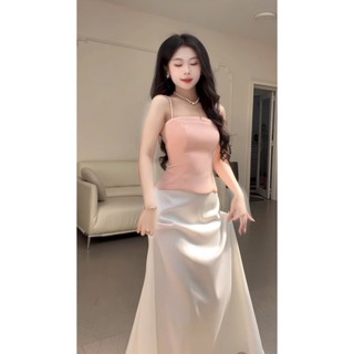 A055 Cabernet Áo lẻ Sophina TOP hai dây thanh lịch đi chơi, hẹn hò