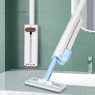  Cây lau tự vắt mini cây lau bếp cầm tay có thanh gạt nước như cây lau nhà làm sạch dầu mỡ vết bẩn trên bàn bếp đồ lau cử 
