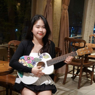 Đàn Guitar Acoustic Mini Tự Lắp Ráp Sáng Tạo ST.Real DIY-01