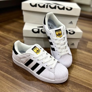 [ Giày Thể Thao Minh Khoa ] Giày Thể Thao sneaker super star trắng đen giày sò tem vàng Cao cấp full box miễn ship