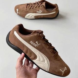 Giày thể thao Pum Speedcat 3 màu đen đỏ, nâu Giày Pum Speedcat Red Black nam nữ full phụ kiện hot 2024