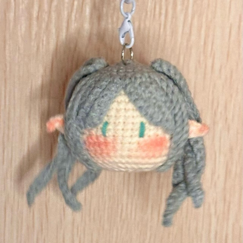 móc khoá len frieren sousou no frieren pháp sư tiễn táng | sản phẩm thủ công |