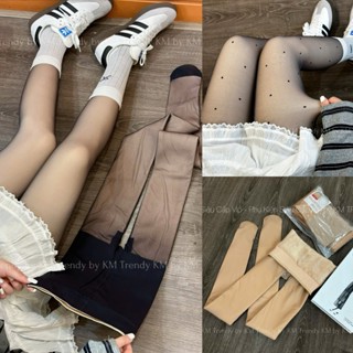 METWO. - Quần tất 3D VIP lót lông mềm mịn SIÊU THẬT CHÂN che khuyết điểm xuất Hàn dày dặn siêu ấm cao cấp Hàn Quốc