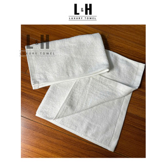 Khăn mặt trắng cotton 30x40 cm, 42 gr