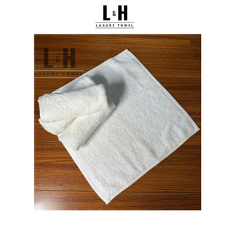 Khăn mặt trắng cotton 30x40 cm, 42 gr