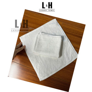 Khăn mặt trắng cotton 30x40 cm, 42 gr