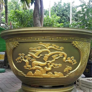 Khuôn đúc chậu cảnh tròn 50 [khuôn chậu ABS có lòng trong]