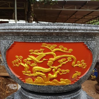 Khuôn đúc chậu cảnh tròn 50 [khuôn chậu ABS có lòng trong]