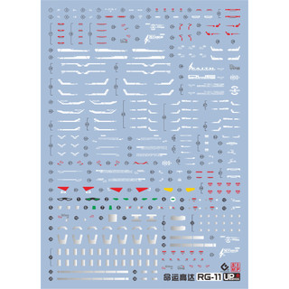 Decal nước RG Destiny Gundam