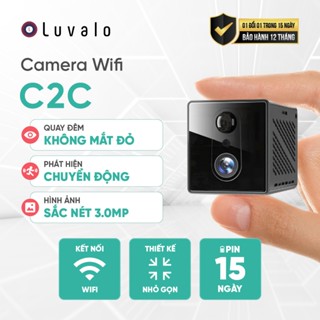 Camera wifi 3.0Mp an ninh không dây kết nối điện thoại giám sát hành trình Luvalo C2C