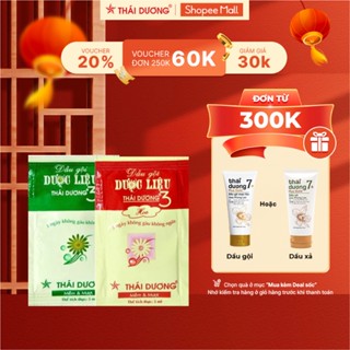 Dây 10 gói Dầu gội Thái Dương 3 Hương Hoa _Sao Thái Dương