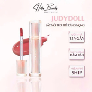 Son Tint JUDYDOLL Ice Tea Mirror,Son Bóng Tint JUDYDOLL Mật Ong Thạch Thuỷ Tinh Dưởng Ẩm Lâu Trôi