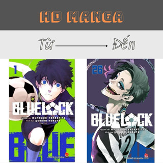 Truyện tranh - Blue Lock / Bluelock - Tập 12 13 14 15 16 17 18 19 20 21 22 23 24 25 26 - NXB Kim Đồng