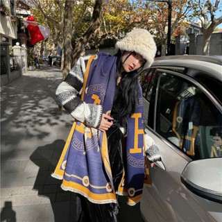   CAO CẤP  Khăn Quàng Cổ fullbox khăn choàng len dạ ép lông cừu cashmere 65x180cm mùa đông quà tặng sang trọng lịch sự 