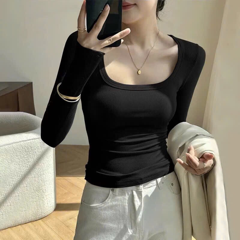 CÓ BIGSIZE Nữ - Áo nữ LEN TĂM Croptop Basic dễ phối đồ CRT14 | BigBuy360 - bigbuy360.vn