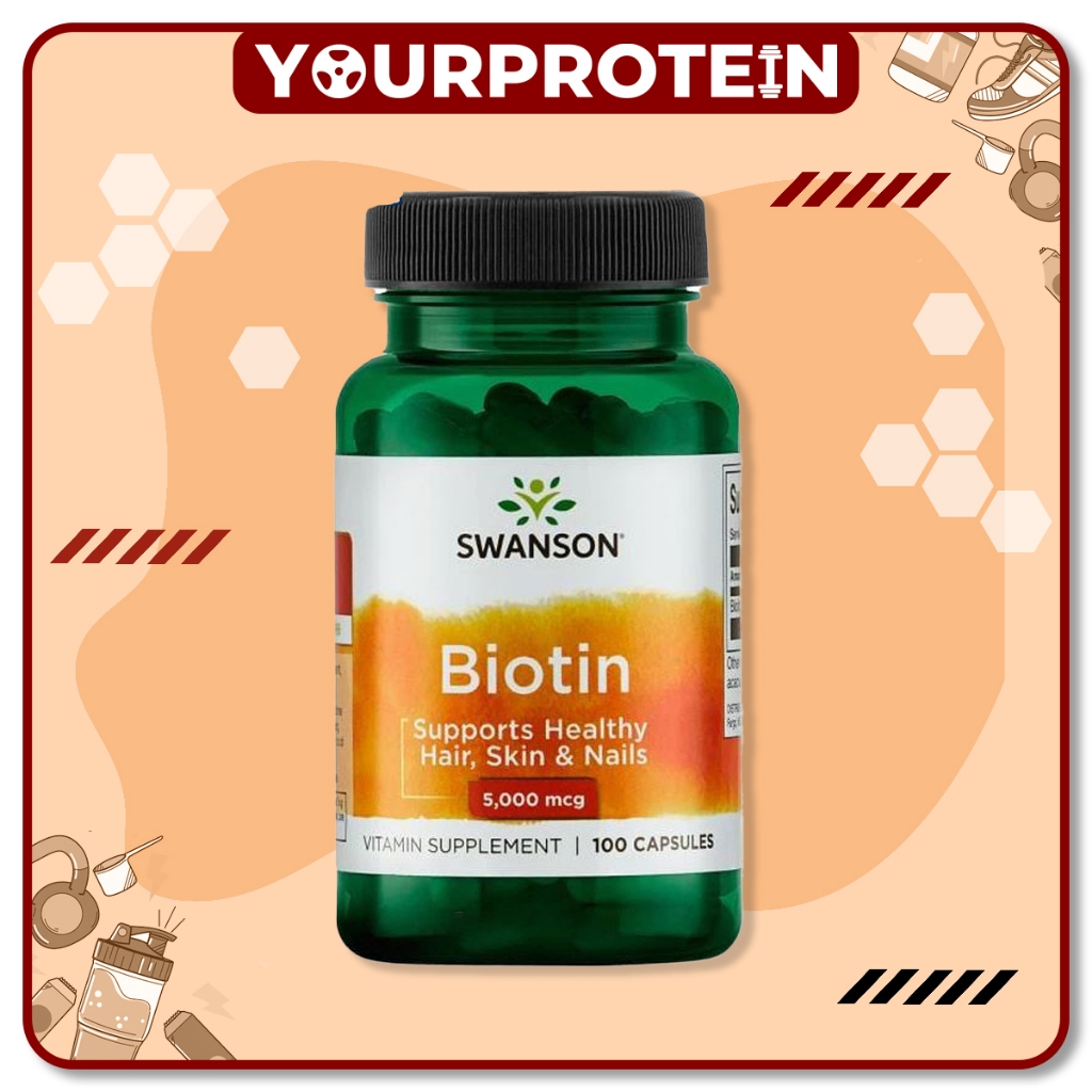 Swanson - Viên uống Biotin 60 viên