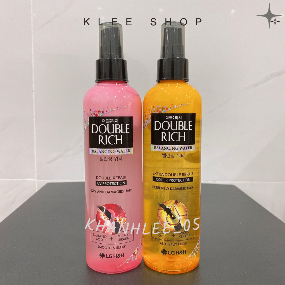 Nước Xịt Dưỡng Tóc Double Rich 250ml
