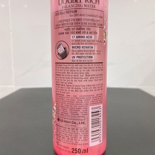 Nước Xịt Dưỡng Tóc Double Rich 250ml
