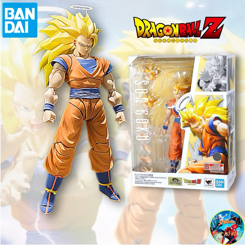 Mô Hình SHF Son Goku Super Saiyan 3 SSJ3 SHF Dragon Ball Z Chính Hãng BANDAI