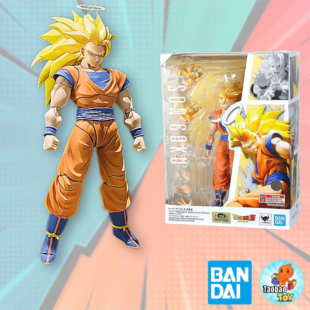 Mô Hình SHF Son Goku Super Saiyan 3 SSJ3 SHF Dragon Ball Z Chính Hãng BANDAI