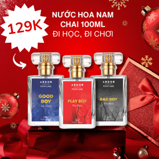 Nước Hoa Nam Good Boy Bad Boy ARDOR Tinh Dầu Thơm Body Nam Tính, Lịch Lãm, Lôi Cuốn Chai Xịt 10ml